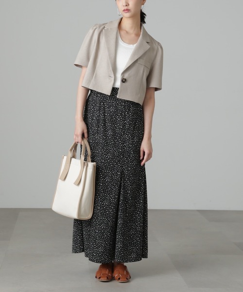 FREE'S MART（フリーズマート）の「◆[洗える]マシンウォッシャブルオーガニックコットンリブタンク（ニット/セーター・レディース・ブラック/パープル/ホワイト/グリーン・FREE）」の14枚目の写真