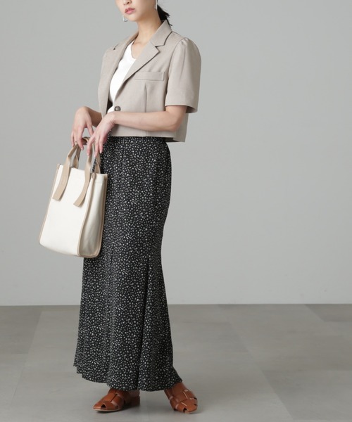 FREE'S MART（フリーズマート）の「◆[洗える]マシンウォッシャブルオーガニックコットンリブタンク（ニット/セーター・レディース・ブラック/パープル/ホワイト/グリーン・FREE）」の17枚目の写真