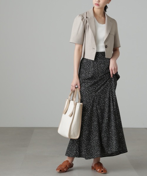 FREE'S MART（フリーズマート）の「◆[洗える]マシンウォッシャブルオーガニックコットンリブタンク（ニット/セーター・レディース・ブラック/パープル/ホワイト/グリーン・FREE）」の18枚目の写真