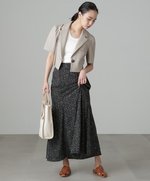 FREE'S MART（フリーズマート）の「◆[洗える]マシンウォッシャブルオーガニックコットンリブタンク（ニット/セーター・レディース・ブラック/パープル/ホワイト/グリーン・FREE）」の20枚目の写真