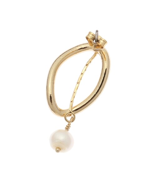 DRESSTERIOR（ドレステリア）の「淡水パールデザインピアス（ピアス（両耳用）・レディース・ゴールド・00）」の5枚目の写真