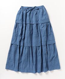 sandy | 【sandy】コットン刺しゅうティアードスカート(スカート)