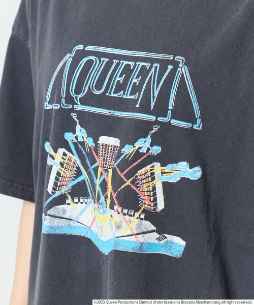FREAK'S STORE(フリークスストア)の「【限定展開】QUEEN/クイーン 別注BAND Tシャツ(Tシャツ/カットソー・レディース・ブラック・フリ-)」の10枚目の写真