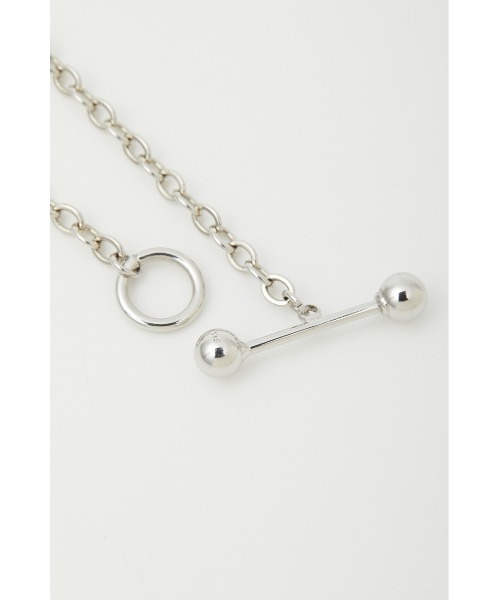 SLY（スライ）の「CIRCLE BAR CHAIN N/C サークルバー チェーン ネックレス（ネックレス・レディース・ゴールド/シルバー・FREE）」の5枚目の写真