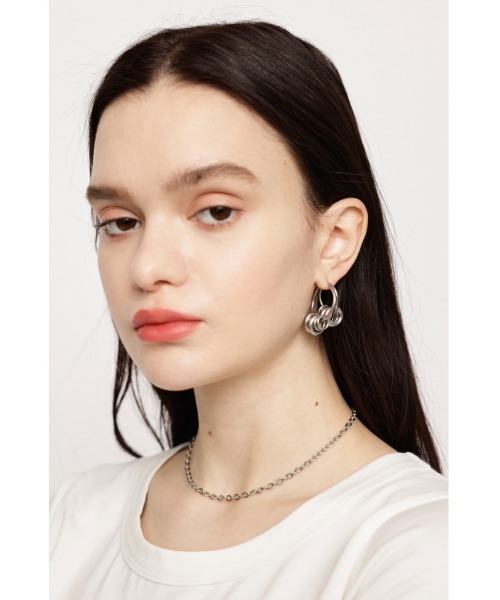 SLY（スライ）の「CIRCLE BAR CHAIN N/C サークルバー チェーン ネックレス（ネックレス・レディース・ゴールド/シルバー・FREE）」の7枚目の写真