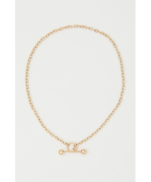 SLY（スライ）の「CIRCLE BAR CHAIN N/C サークルバー チェーン ネックレス（ネックレス・レディース・ゴールド/シルバー・FREE）」の8枚目の写真