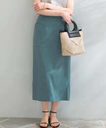 URBAN RESEARCH ROSSO WOMEN | リネンストレッチタイトスカート(スカート)
