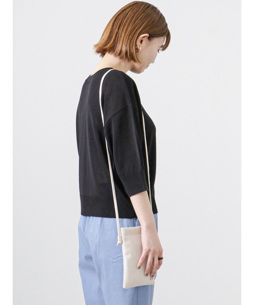 Lugnoncure（ルノンキュール）の「ボリュームスリーブカーディガン（カーディガン/ボレロ・レディース・グリーン/オレンジ/ベージュ/ブラック・ﾌﾘ-）」の13枚目の写真