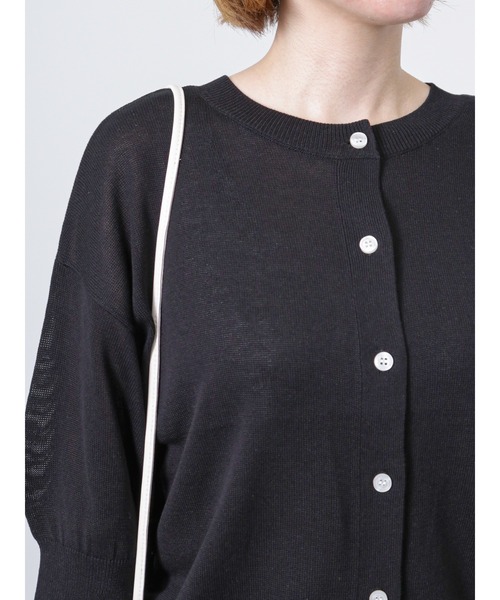 Lugnoncure（ルノンキュール）の「ボリュームスリーブカーディガン（カーディガン/ボレロ・レディース・グリーン/オレンジ/ベージュ/ブラック・ﾌﾘ-）」の15枚目の写真