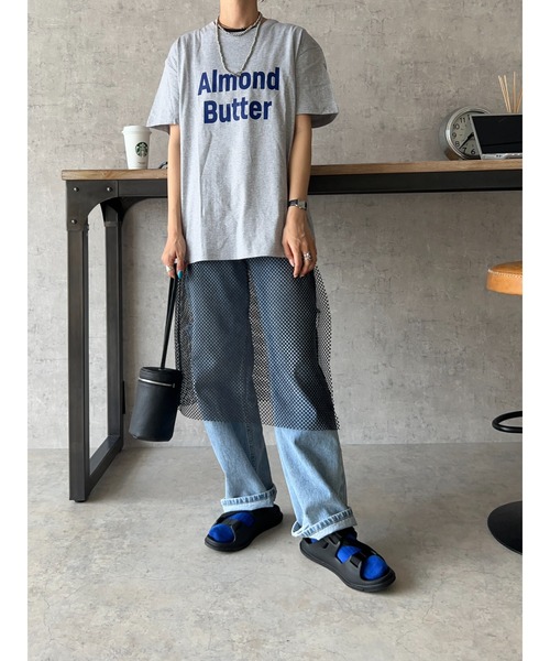 owndaily(オンデイリー)の「メッシュワンピース(ワンピース・レディース・アイボリー/ブラック・FREE)」の22枚目の写真
