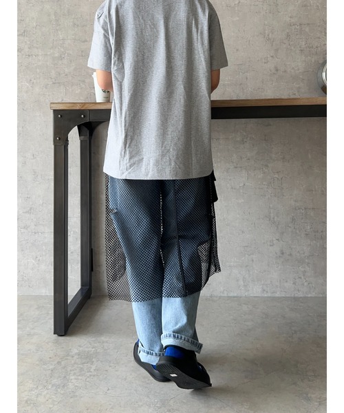 owndaily(オンデイリー)の「メッシュワンピース(ワンピース・レディース・アイボリー/ブラック・FREE)」の10枚目の写真