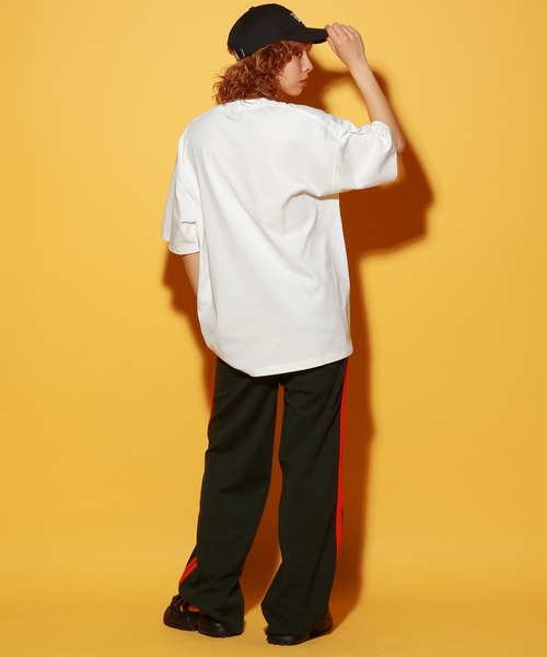 PBLIM（ページボーイリム）の「PBLIM/トラックラインパンツ（スウェットパンツ・レディース・ブルー/ブラック/グリーン・LARGE/MEDIUM）」の22枚目の写真