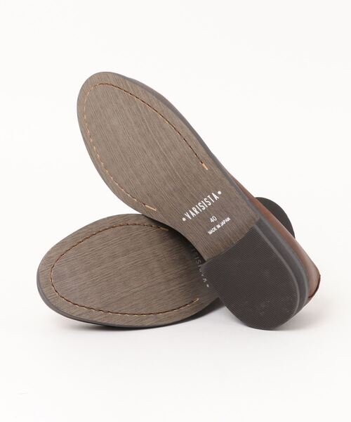 VARISISTA(ヴァリジスタ)の「VARISISTA(ヴァリジスタ) / レザー内羽プレーントゥシューズ Z1022(ローファー・メンズ・ダークブラウン・42/40)」の3枚目の写真