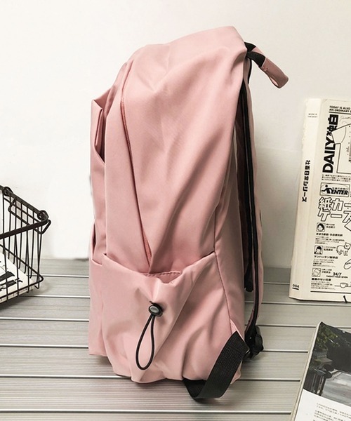 ALDO リュックサック　ピンク　ラメ セール】【A4対応/軽量】【撥水】ふっくらギャザーがかわいいシンプル