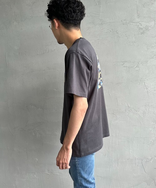 CHUMS（チャムス）の「[CHUMS/チャムス] チャムスサウナ バックプリントTシャツ（Tシャツ/カットソー・レディース・ブルー/チャコールグレー/ホワイト・M/L/XL）」の20枚目の写真