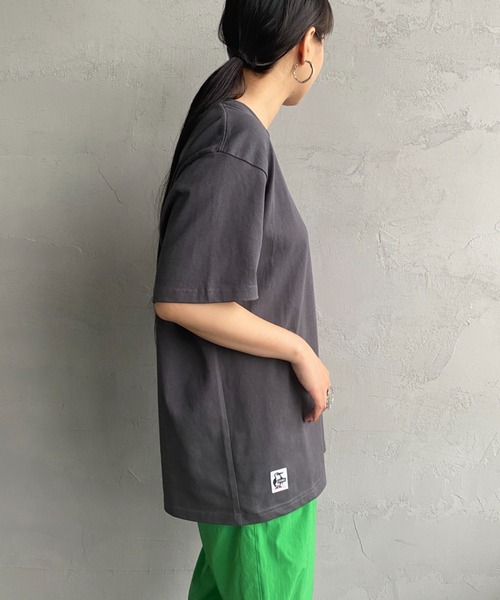 CHUMS（チャムス）の「[CHUMS/チャムス] チャムスサウナ バックプリントTシャツ（Tシャツ/カットソー・レディース・ブルー/チャコールグレー/ホワイト・M/L/XL）」の14枚目の写真