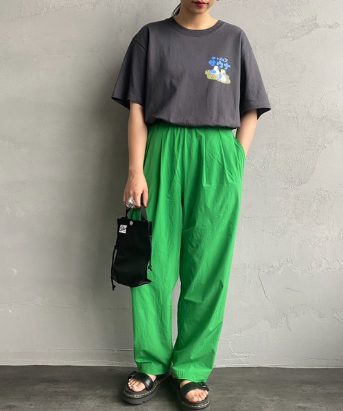 CHUMS（チャムス）の「[CHUMS/チャムス] チャムスサウナ バックプリントTシャツ（Tシャツ/カットソー・レディース・ブルー/チャコールグレー/ホワイト・M/L/XL）」の12枚目の写真