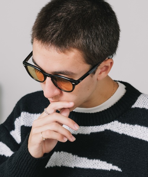 ROOPTOKYO（ループトウキョウ）の「【ケース付】【ユニセックスアイテム】カラーレンズ サングラス UVカット機能付き（サングラス・メンズ・ブラック系その他2/ブラック系その他3/ブラック系その他4/ブラック系その他5/ブラック系その他6/ブラウン系その他2/ブラウン系その他3/ブラック系その他/ブラウン系その他/グリーン系その他/ブルー系その他/クリアブラック/クリア/クリアブラウン/ブラウン系その他4/レッド系その他/ブラック系その他7/ブルー系その他2/グレー系その他2/イエロー系その他/グレー系その他/パープル系その他/スミクロ・FREE）」の22枚目の写真