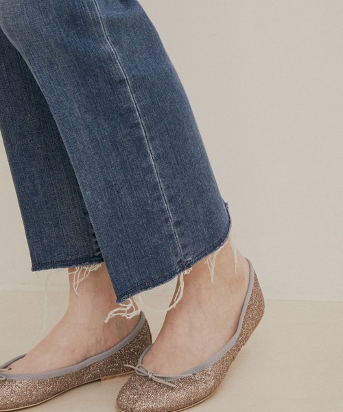 SALON adam et rope'（サロン アダム エ ロペ）の「【RED CARD TOKYO（レッドカードトーキョー）】Marmalade Midrise（デニムパンツ・レディース・ブルー系その他4・21/22/23/24）」の14枚目の写真