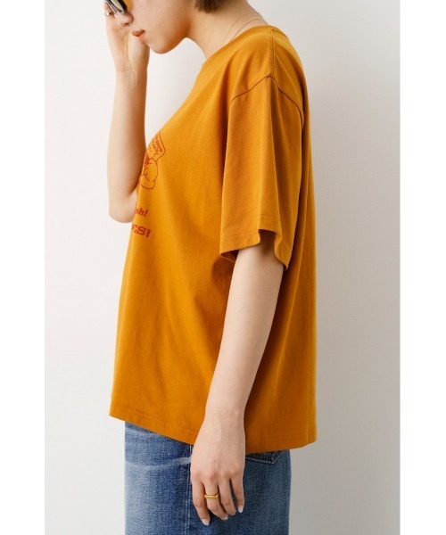 RODEO CROWNS WIDE BOWL(ロデオクラウンズワイドボウル)の「Go Maples Tシャツ(Tシャツ/カットソー・レディース・オフホワイト/チャコールグレー/マスタード・FREE)」の12枚目の写真