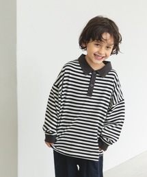 pairmanon | 配色 長袖 ポロTシャツ(Tシャツ/カットソー)