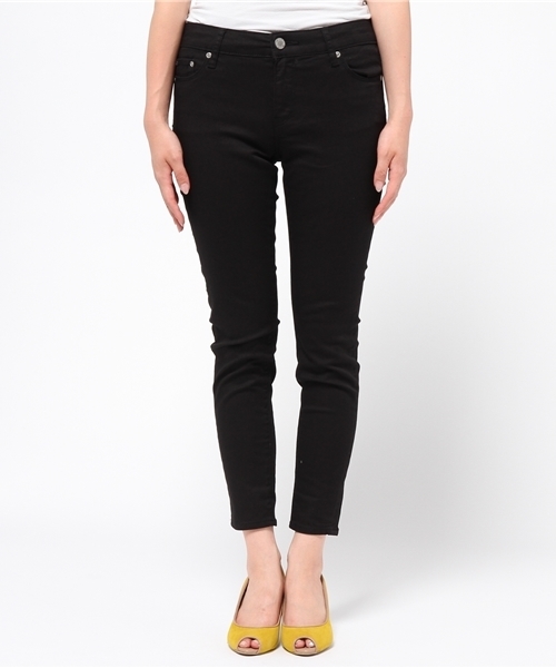 AZUL by moussy（アズールバイマウジー）の「カラーツイルアンクルスキニー(L66)（その他パンツ・レディース・ブラック/オフホワイト/ライトグレー/カーキ系・X-SMALL/MEDIUM/LARGE/SMALL）」の5枚目の写真