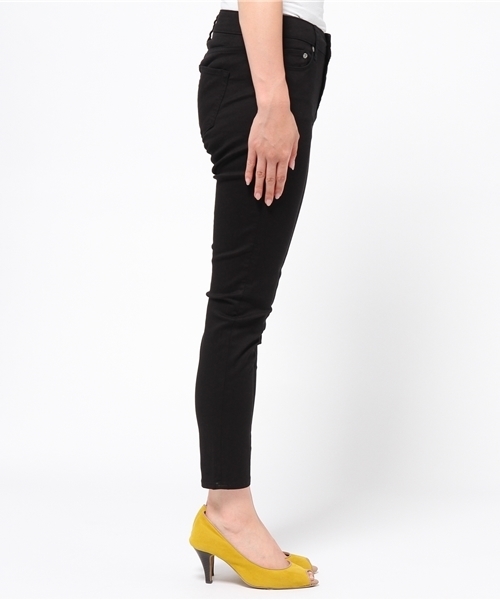 AZUL by moussy（アズールバイマウジー）の「カラーツイルアンクルスキニー(L66)（その他パンツ・レディース・ブラック/オフホワイト/ライトグレー/カーキ系・X-SMALL/MEDIUM/LARGE/SMALL）」の6枚目の写真