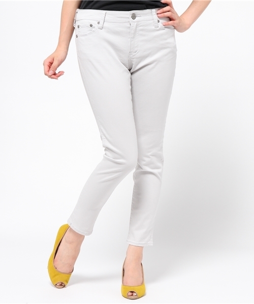 AZUL by moussy（アズールバイマウジー）の「カラーツイルアンクルスキニー(L66)（その他パンツ・レディース・ブラック/オフホワイト/ライトグレー/カーキ系・X-SMALL/MEDIUM/LARGE/SMALL）」の16枚目の写真