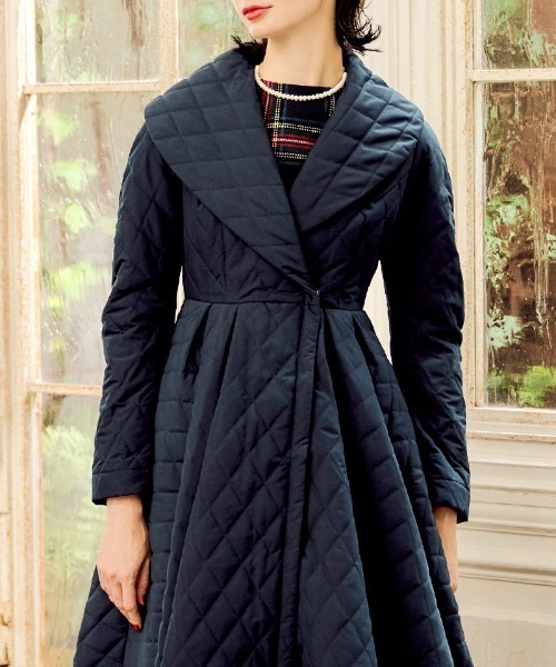 JENNE（ジェンヌ）の「フレンチシック キルティングフレアコート