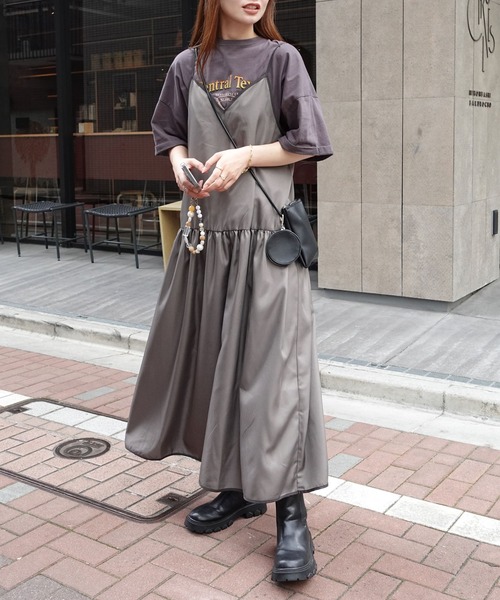 CORNERS（コーナーズ）の「バイカラーキャミワンピース（ワンピース