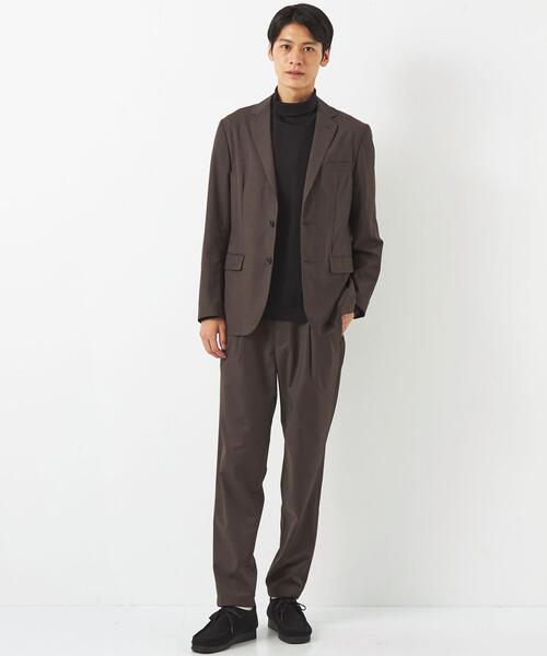 green label relaxing（グリーンレーベルリラクシング）の「TWサージ 2プリーツ ユーティリティー パンツ -ウォッシャブル・防シワ-（その他パンツ・メンズ・ダークブラウン/ネイビー/ダークグレー/その他1・S/M/L/XL）」の13枚目の写真