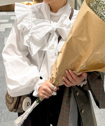 Alley by w closet | 【Alley】ボリュームボウタイブラウス(シャツ/ブラウス)