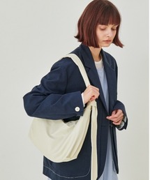 GLOSSY HALFMOON 2WAY BAG