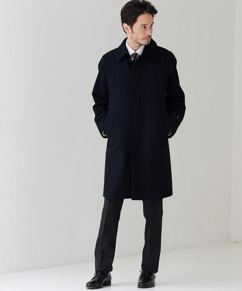 【美品】green label relaxingステンカラーコートロロピアーナ green label relaxing（グリーンレーベルリラクシング）の