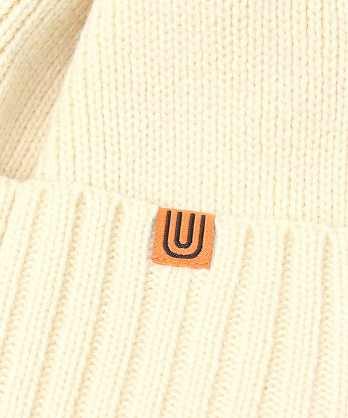 UNIVERSAL OVERALL（ユニバーサルオーバーオール）の「【UNIVERSAL OVERALL/ユニバーサルオーバーオール】イヤーフラップニットャップ/ ユニセックス/ UOD521SZ（ニットキャップ/ビーニー・メンズ・ダークブラウン/ブラック/アイボリー/ネイビー・フリー）」の13枚目の写真