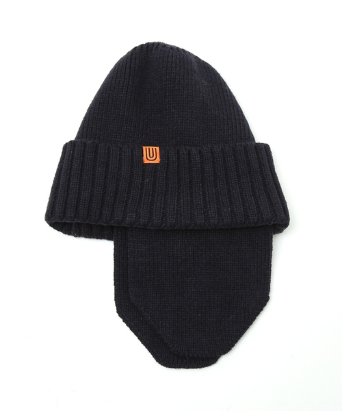 UNIVERSAL OVERALL（ユニバーサルオーバーオール）の「【UNIVERSAL OVERALL/ユニバーサルオーバーオール】イヤーフラップニットャップ/ ユニセックス/ UOD521SZ（ニットキャップ/ビーニー・メンズ・ダークブラウン/ブラック/アイボリー/ネイビー・フリー）」の18枚目の写真