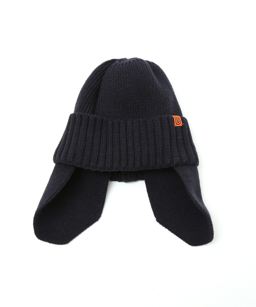 UNIVERSAL OVERALL（ユニバーサルオーバーオール）の「【UNIVERSAL OVERALL/ユニバーサルオーバーオール】イヤーフラップニットャップ/ ユニセックス/ UOD521SZ（ニットキャップ/ビーニー・メンズ・ダークブラウン/ブラック/アイボリー/ネイビー・フリー）」の19枚目の写真