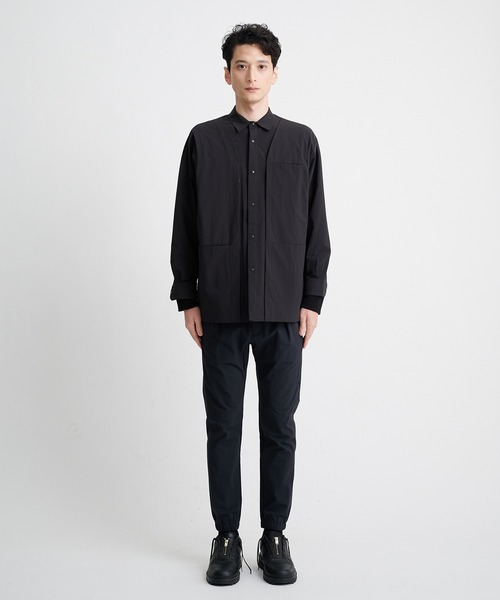 WHITE MOUNTAINEERING(ホワイトマウンテニアリング)の「【White Mountaineering / ホワイトマウンテニアリング】CORDURA 2WAY LAYERED SHIRT/コーデュラナイロン2WAYレイヤードシャツ(シャツ/ブラウス・メンズ・ブラック・0/1/2)」の7枚目の写真