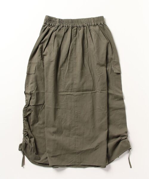NAVY（ネイビー）の「ミリタリースカート（スカート・レディース・ブラック/カーキ/ベージュ・M/L）」の9枚目の写真