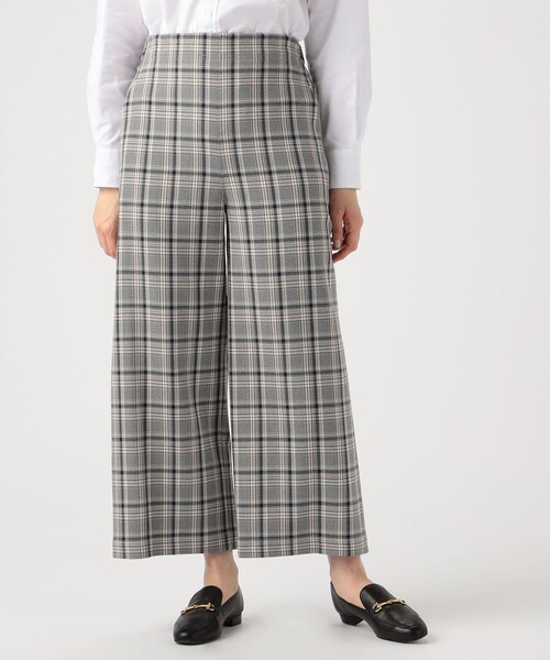 MACPHEE(マカフィー)の「ウォッシャブルフランネル ワイドクロップドパンツ(その他パンツ・レディース・ネイビー/ライトベージュ/ライトグリーン・34/36/32)」の14枚目の写真