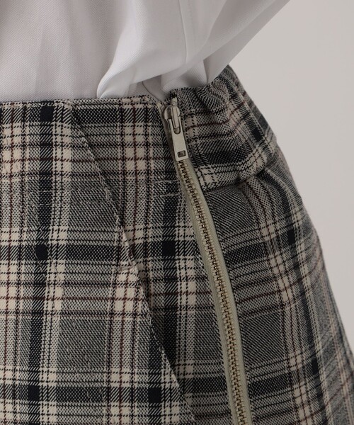 MACPHEE(マカフィー)の「ウォッシャブルフランネル ワイドクロップドパンツ(その他パンツ・レディース・ネイビー/ライトベージュ/ライトグリーン・34/36/32)」の7枚目の写真