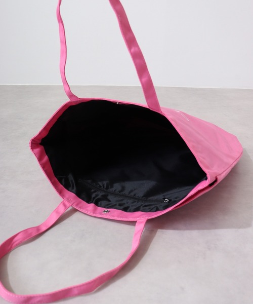 CECIL McBEE（セシルマクビー）の「カラービッグトート（トートバッグ・レディース・パープル/ブラック/ブルー/グレー/ピンク・F）」の15枚目の写真