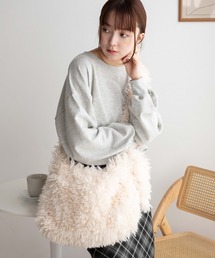 WEGO | WEGO/【23年秋冬新作】シャギーBIGショルダー(ショルダーバッグ)