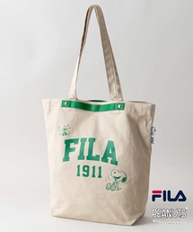 【FILA/フィラ 】【PEANUTS/ピーナッツ】FILA×PEANUTSコラボ スヌーピー キャンバス トートバッグ SNOOPY ハンドバッグ 2WAY