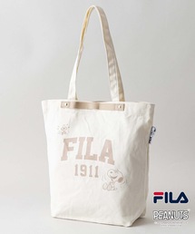 【FILA/フィラ 】【PEANUTS/ピーナッツ】FILA×PEANUTSコラボ スヌーピー キャンバス トートバッグ SNOOPY ハンドバッグ 2WAY