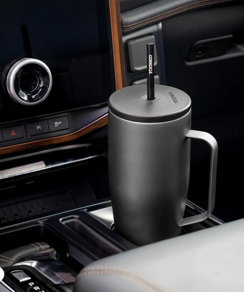 CORKCICLE（コークシクル）の「30oz/900ml COLDCUP MUG コールドカップマグ ストロー付き [CORKCICLE/コークシクル]（グラス/マグカップ/タンブラー・レディース・アイボリー/ガンメタ/ブルー・ONE SIZE）」の11枚目の写真