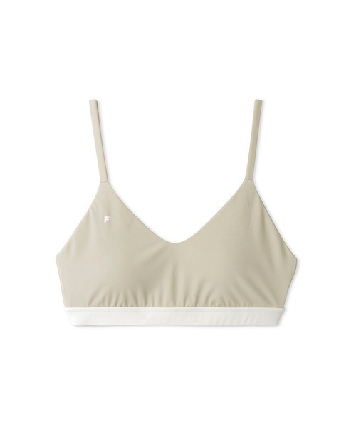 emmi(エミ)の「【emmi yoga】FILAコラボブラトップ(Tシャツ/カットソー・レディース・ベージュ/レッド・0/1)」の17枚目の写真