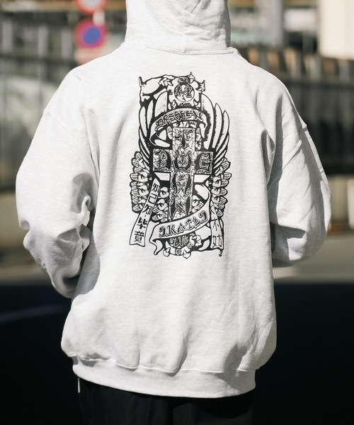 Dogtown ホワイト パーカー DOGTOWN ドッグタウン STONE[品番：PCHM0002147]｜EYEDY