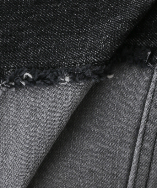 JOINT WORKS(ジョイントワークス)の「【eenie / イーニー】Cropped Shade Denim Jacket(デニムジャケット・レディース・ブルー系その他/ブラック・FREE)」の10枚目の写真