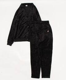 HIKA（ヒカ）の「【FRUIT OF THE LOOM】ボアカーディガンセット（ルームウェア/パジャマ）」